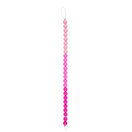 7mm Ombre Faceted Round Metal Beads, 25ct. by Bead Landing™